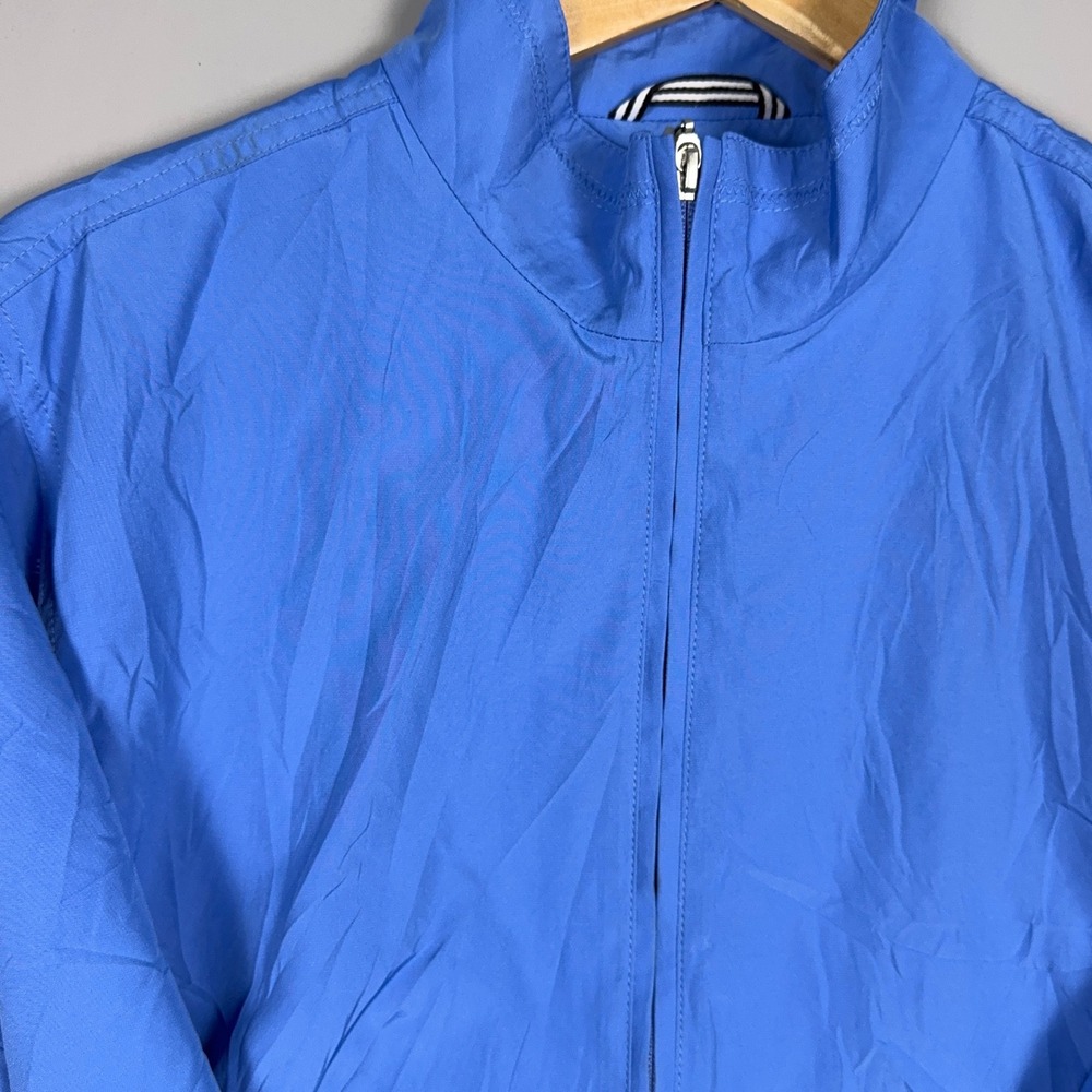 Cutter & Buck‎ CBWeathertec Full Zip Jacket Mens Size XL Blue Gorpcore Golf - Picture 5 of 9